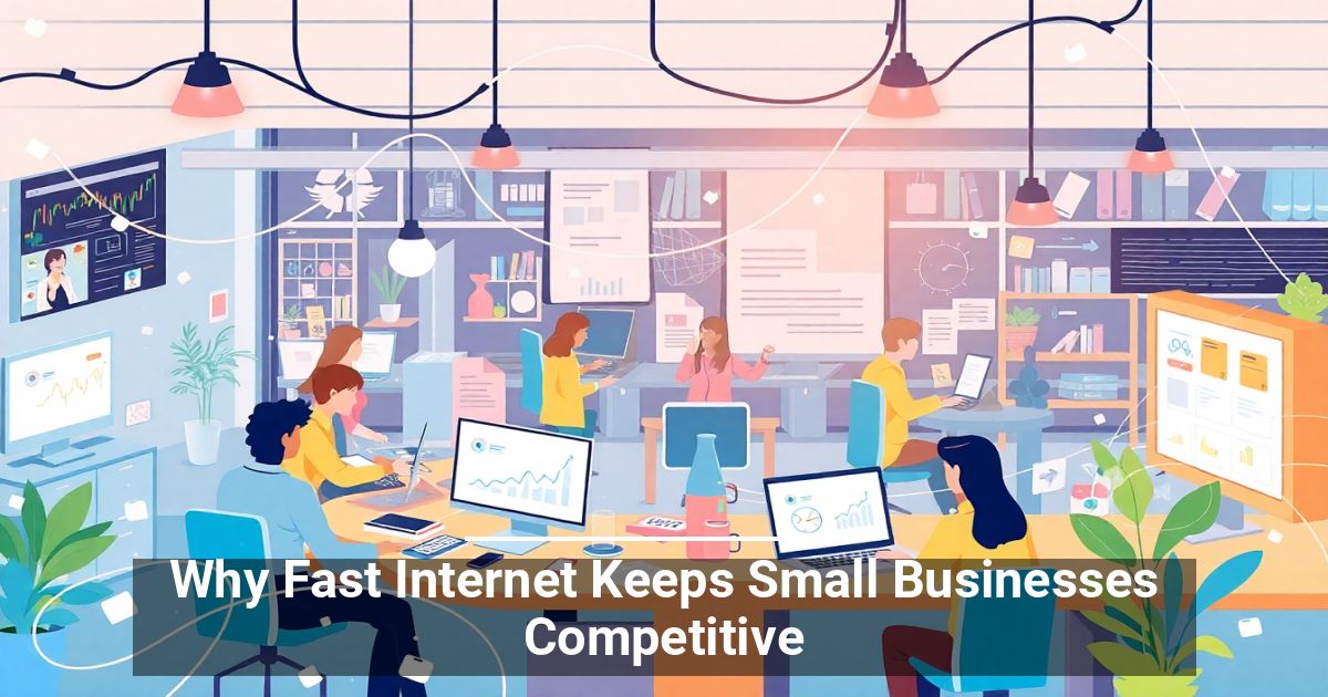 Why Fast Internet Keeps Small Businesses Competitive